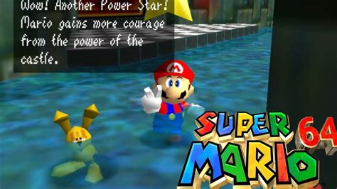 Super Mario 64 Catching Mips The Rabbit Secret Star Youtube