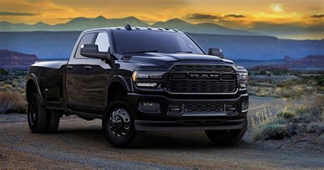 2020 Ram 3500 Limited Black Edition Stealth Mode Dually