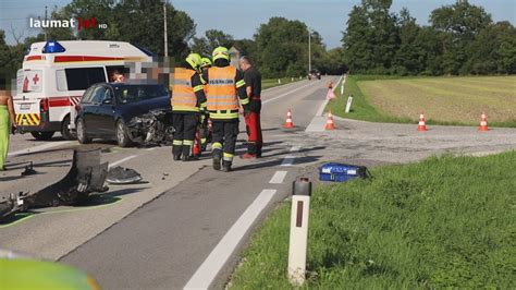 Vier Verletzte Bei Schwerer Kreuzungskollision In Wei Kirchen An Der