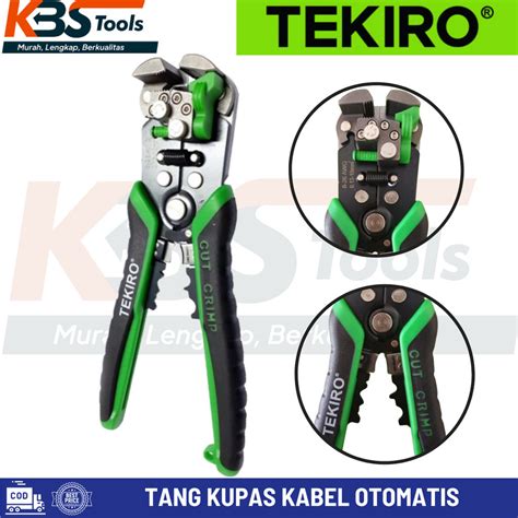 Jual Tekiro Tang Pengupas Kabel Otomatis Automatic Wire Stripper PL