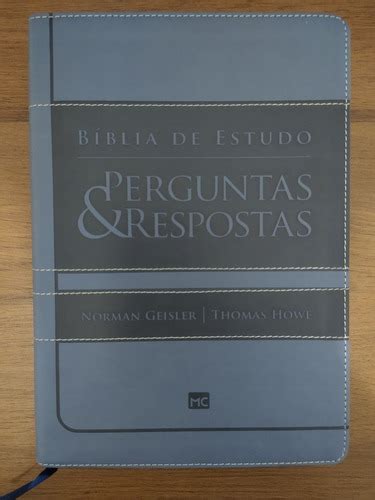 Livro B Blia De Estudo Perguntas E Respostas Azul Parcelamento Sem Juros