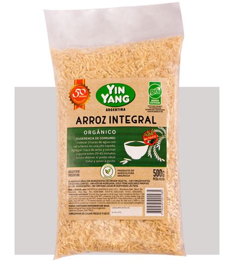 Arroz Integral Org Nico Yin Yang Argentina