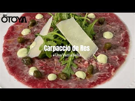 Descubre Las Mejores Recetas De Carpaccio De Ternera Tipos Y