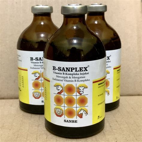 Jual B Sanplex Injeksi Ml Sanbe B Kompleks Injeksi Kota