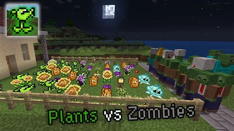 I Made A Plants Vs Zombies Minecraft Mod Pvz Reimagined V1 0 Full Mod Showcase Youtube