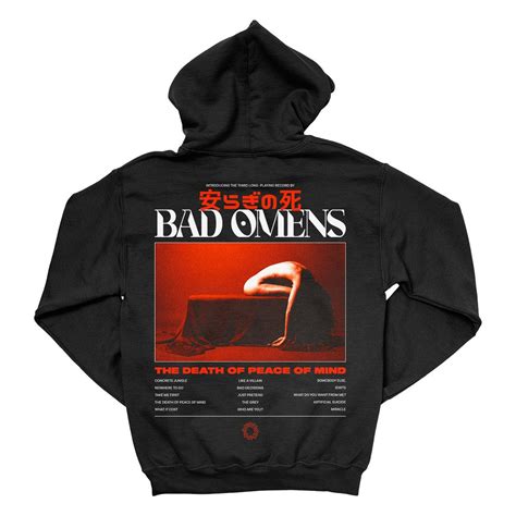 Bad Omens - Tracklist Champion Hoodie