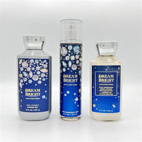 Bath And Body Works Dream Bright 10oz Shower Gel 8oz Fine Fragrance Mist