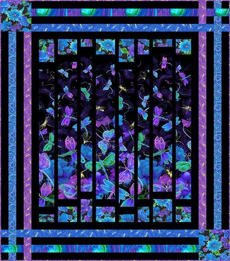 Free EQuilter Pattern Dragonfly By Night Https Equilter