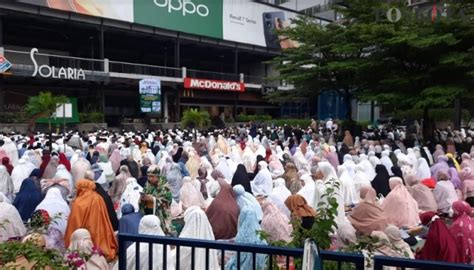 Ribuan Warga Muhammadiyah Kota Bekasi Laksanakan Sholat Idul Fitri Di