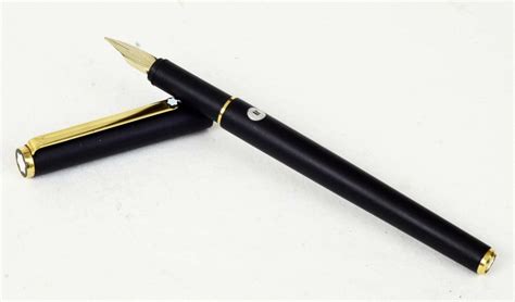 Buy Montblanc Noblesse Slimline Fountain Pen With Platinum B Nib Online