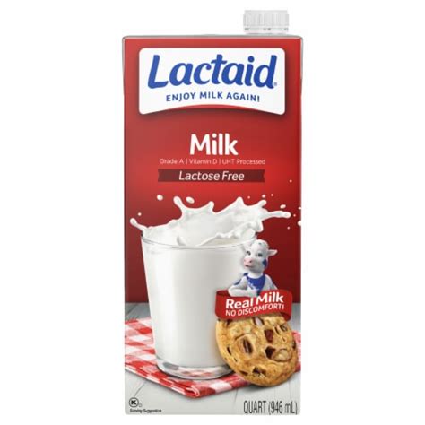 Lactaid 100 Lactose Free Milk 1 Qt Kroger