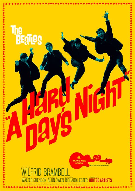 "A Hard Days Night" - Fanmade Poster : r/beatles