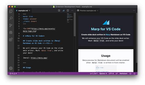 Marp For VS Code Visual Studio Marketplace