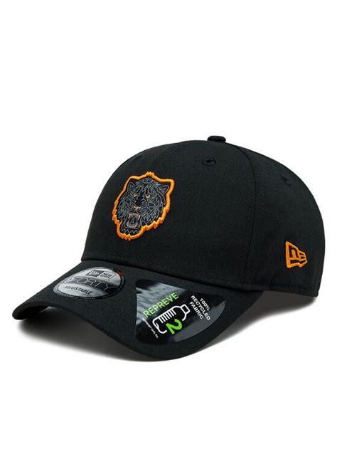 New Era Czapka Z Daszkiem Repreve Detroit 940 Tigers 60364212 Czarny