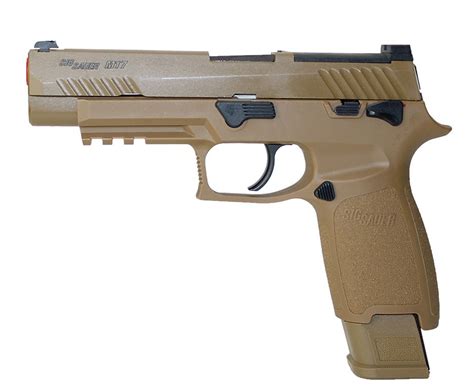 Pistola De Airsoft Gas Gbb Sig Sauer P320 M17 Blowback Coyote 6mm Sig Sauer