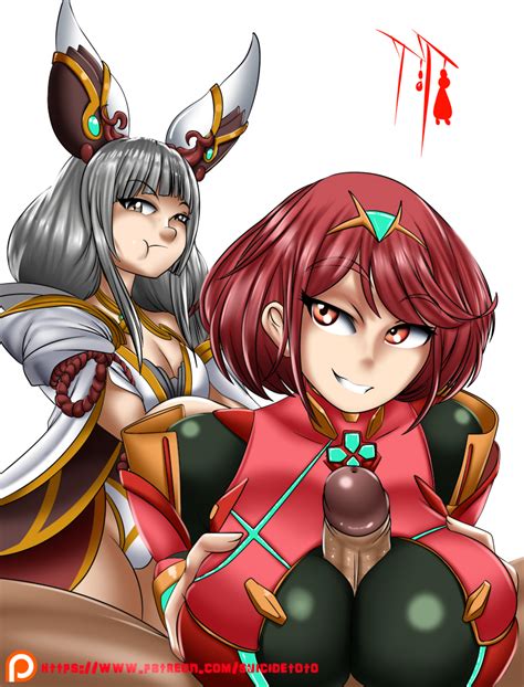 PR Nia And Pyra Xenoblade Chronicles By Suicidetoto Hentai Foundry