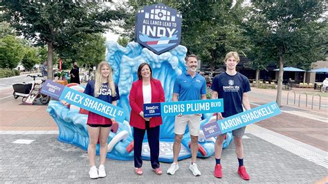 Carmel Dives In To Support Olympic Swimmers