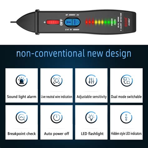 BSIDE AVD07 Dual Mode Test Pen Live Voltage Detect Vicedeal