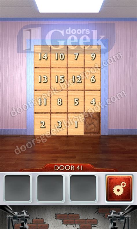 100 Doors 2 Level 41 Doors Geek