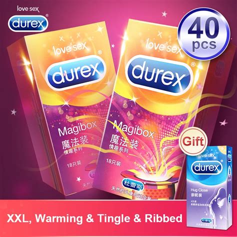 Durex Magibox Condom Xl 56mm Ultra Thin Super Sensitivity Sex Toys Erotic Products Intimate