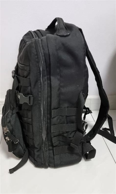 National Geographic Rocket Backpack Black Used Men S Fashion Bags