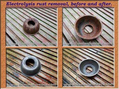 Electrolysis - Rust Removal Method ~ Metal casting projects