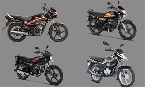 Honda Shine 100 Vs Hero Splendor Plus Vs Hero Hf Deluxe Vs Bajaj