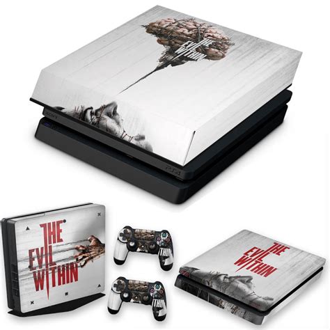 Capa Anti Poeira E Skin Ps Slim The Evil Within Submarino