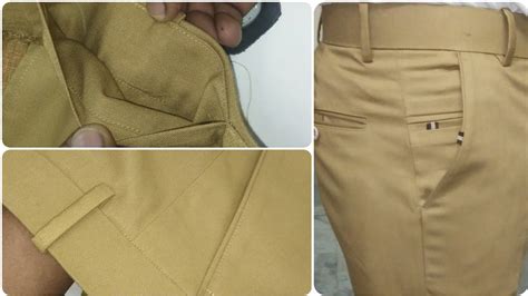 Perfect Formal Pant Stitching Video Part Pant In Pocket And Loops