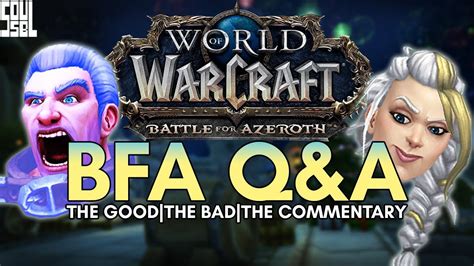 Reactions And Commentary From The Battle For Azeroth Developer Q A