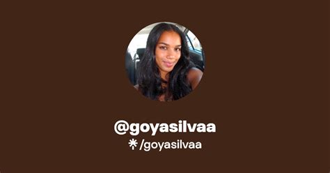 Goyasilvaa Instagram TikTok Linktree