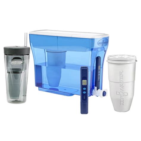 Home And Garden Zerowater 23 Cup Dispenser Bundle 2 Pack Ion Exchange