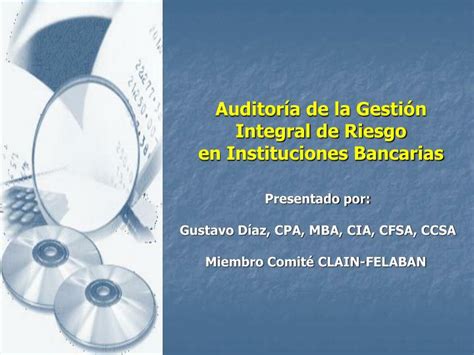 Ppt Auditor A De La Gesti N Integral De Riesgo En Instituciones