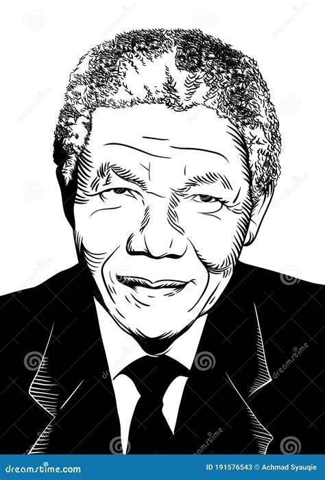Nelson Mandela Cartoon
