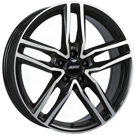 X Alutec Ikenu Diamond Black Polished Alloy Wheels Alloy Wheels