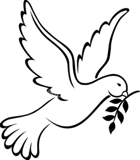 Holy Spirit Dove Drawing At Paintingvalley Explore Collection Of