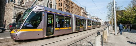 Take a trip on the new Luas across DublinTown - Dublin Town