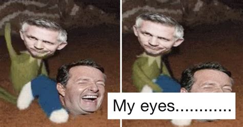 Gary Lineker shared this of him and Piers Morgan and now we can't unsee ...