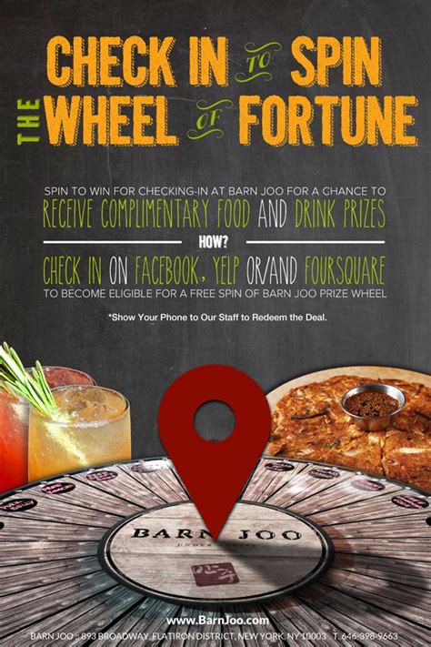 Wheel Of Fortune Food And Drink