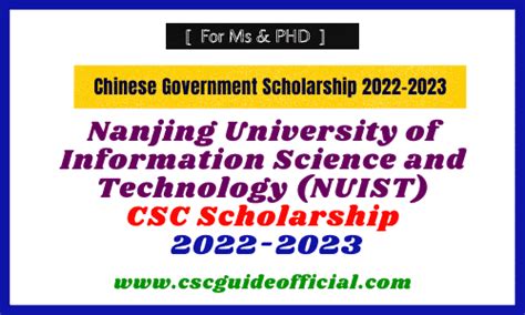 Nanjing University Of Information Science And Technology Nuist Csc