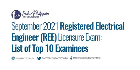 Top Registered Electrical Engineer Ree Licensure Exam September