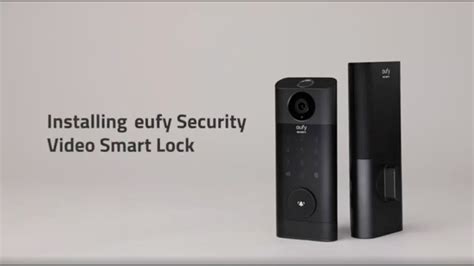 How To Install Eufy Video Smart Lock S330 YouTube