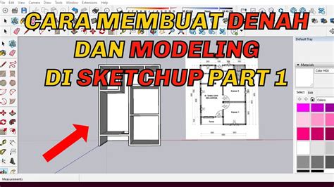 Cara Membuat Denah Rumah Di Sketchup Warehouse Windows Imagesee Hot