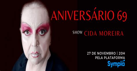 Show Anivers Rio Cida Moreira Online Sympla