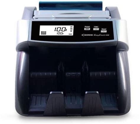 Cash Counting Machine Kores Easy Count 440 Note Counting Machine