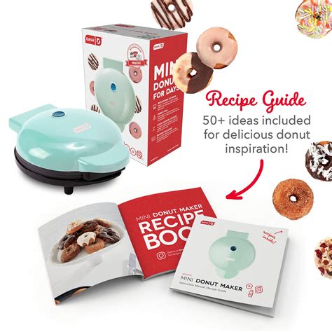 Dash Mini Donut Maker Machine For Kid Friendly Breakfast Snacks