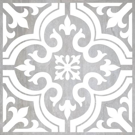 SHAKIRA Tile Stencil Floor Stencils Stair Riser Stencil Backsplash