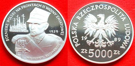 Polen Zlotych Major Henryk Sucharski Polierte Platte Proof Pp