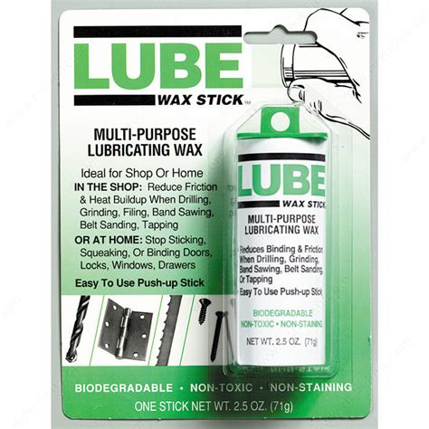 Lube Wax Stick 2 5 Oz 9147002 Richelieu Hardware