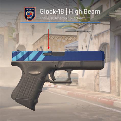 Steam Community Guide Glock 18 High Beam Patterns Half Navy CS2